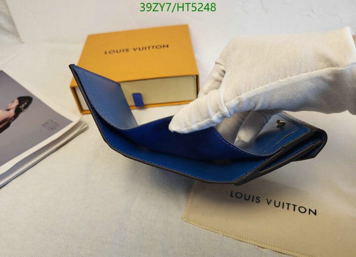 LV Bags-(4A)-Wallet-,Code: HT5248,$ 51USD