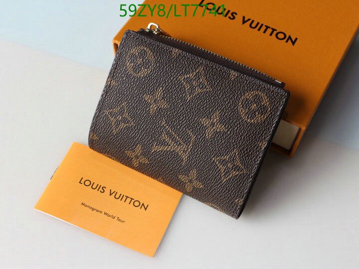 LV Bags-(4A)-Wallet-,Code: LT7741,$ 77USD