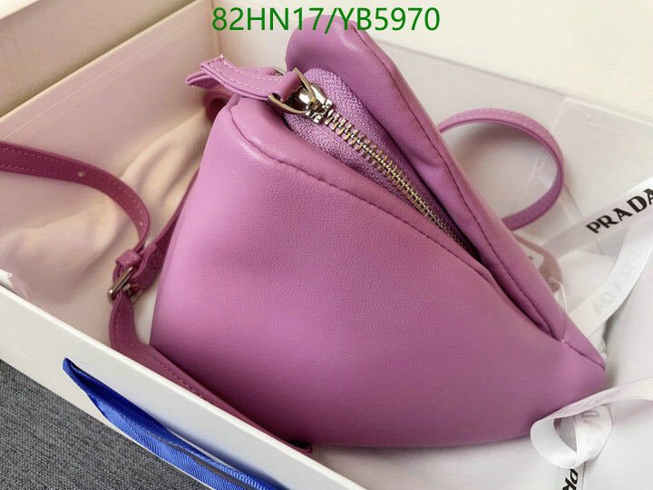 Prada Bag-(4A)-Triangle-,Code: YB5970,$ 107USD