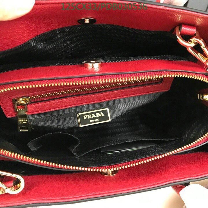 Prada Bag-(4A)-Handbag-,Code: PDB030536,$ 163USD