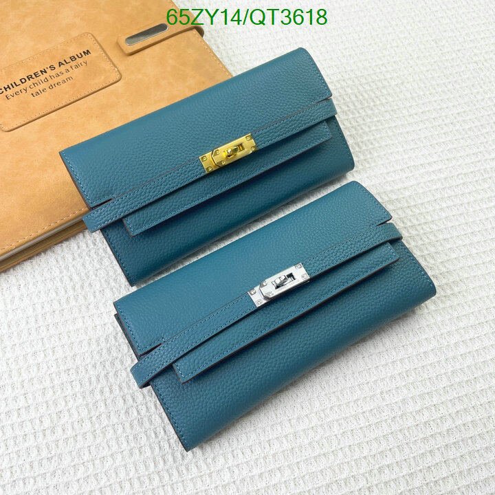 Hermes Bag-(4A)-Wallet- Code: QT3618 $ 85USD