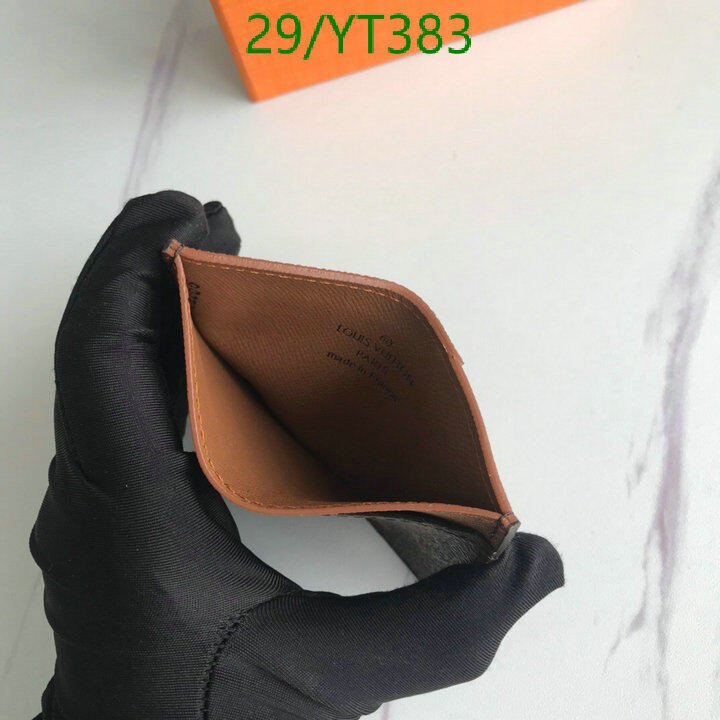 LV Bags-(4A)-Wallet-,Code: YT383,$ 38USD