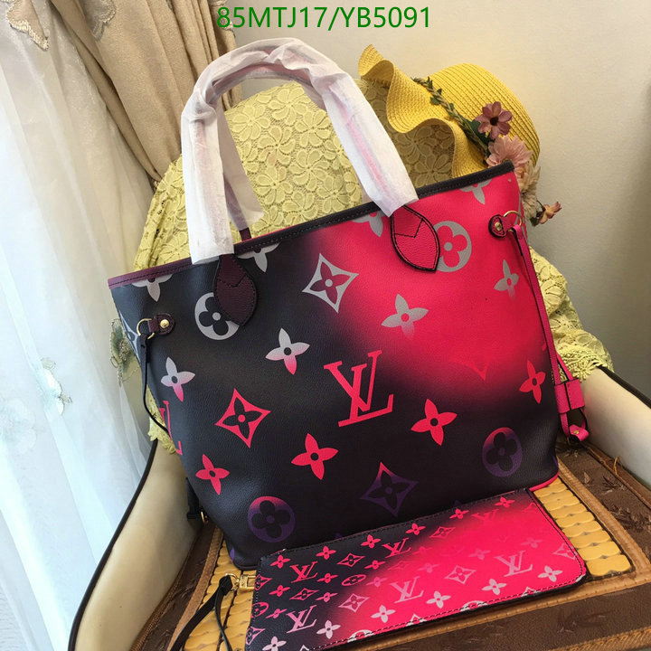 LV Bags-(4A)-Neverfull-,Code: YB5091,$ 111USD