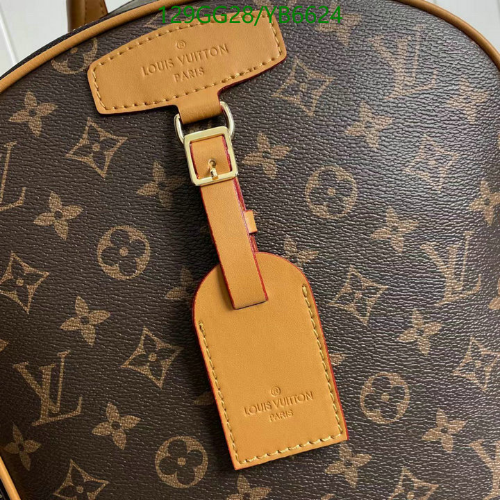 LV Bags-(4A)-Backpack-,Code: YB6624,$ 168USD