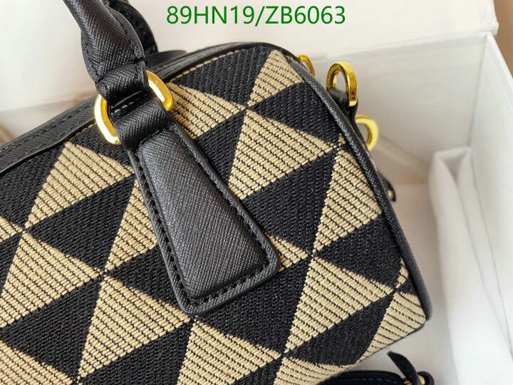 Prada Bag-(4A)-Handbag-,Code: ZB6063,$ 116USD