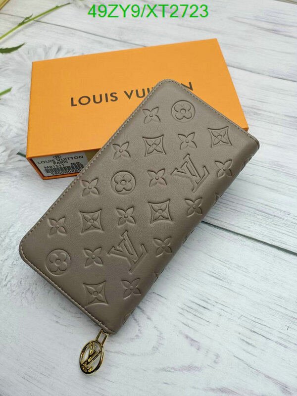 LV Bags-(4A)-Wallet-,Code: XT2723,$ 64USD
