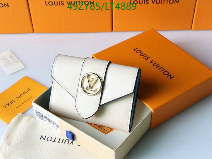 LV Bags-(4A)-Wallet-,Code: LT4889,$ 64USD