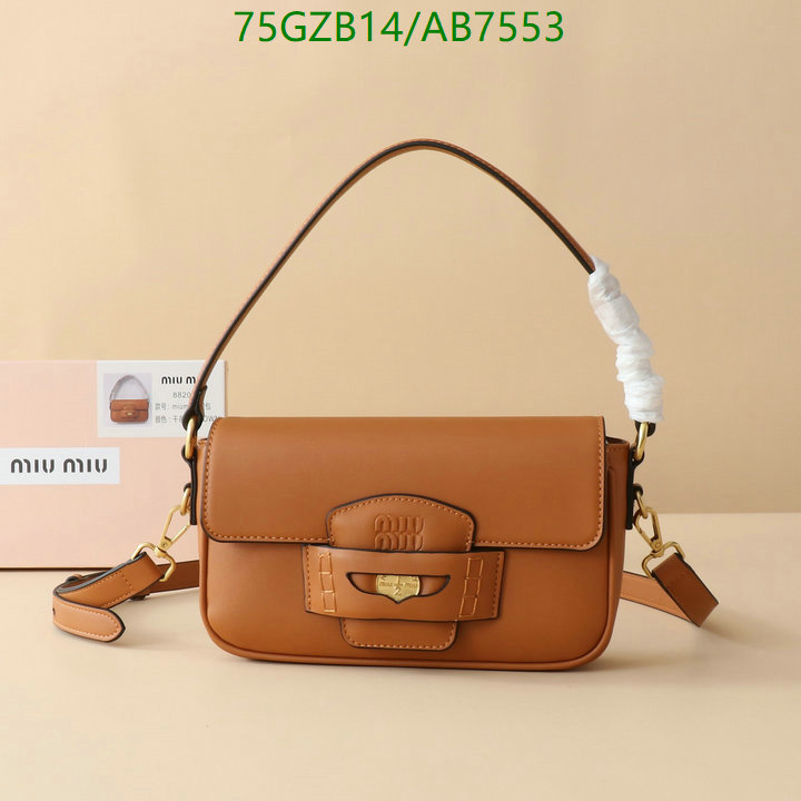 Miu Miu Bag-(4A)-Crossbody- Code: AB7553 $ 98USD
