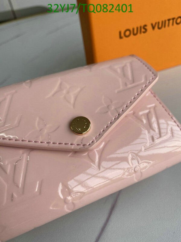 LV Bags-(4A)-Wallet-,Code: TQ082401,$ 42USD