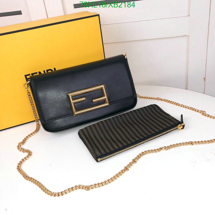 Fendi Bag-(4A)-Baguette- Code: XB2184 $ 103USD