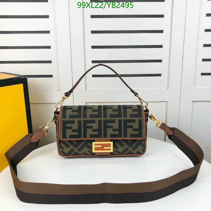 Fendi Bag-(4A)-Baguette- Code: YB2495 $ 129USD