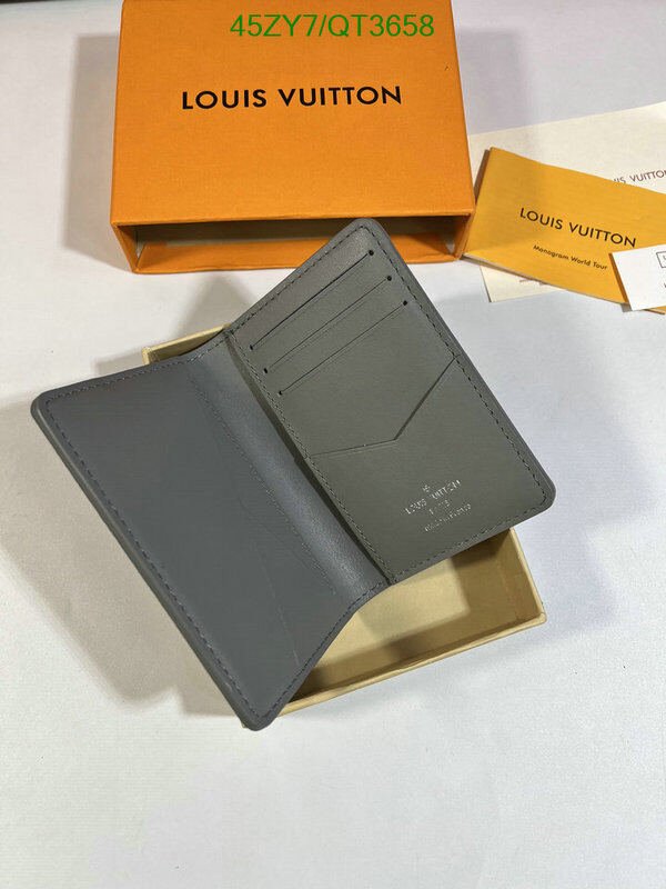 LV Bag-(4A)-Wallet- Code: QT3658 $ 59USD