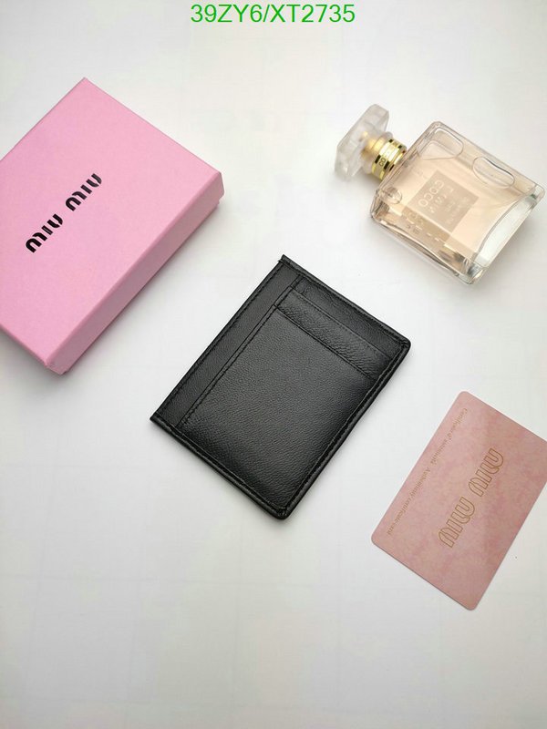 Miu Miu Bag-(4A)-Wallet-,Code: XT2735,$ 51USD