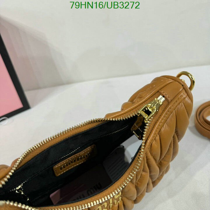 Miu Miu Bag-(4A)-Diagonal- Code: UB3272 $ 103USD