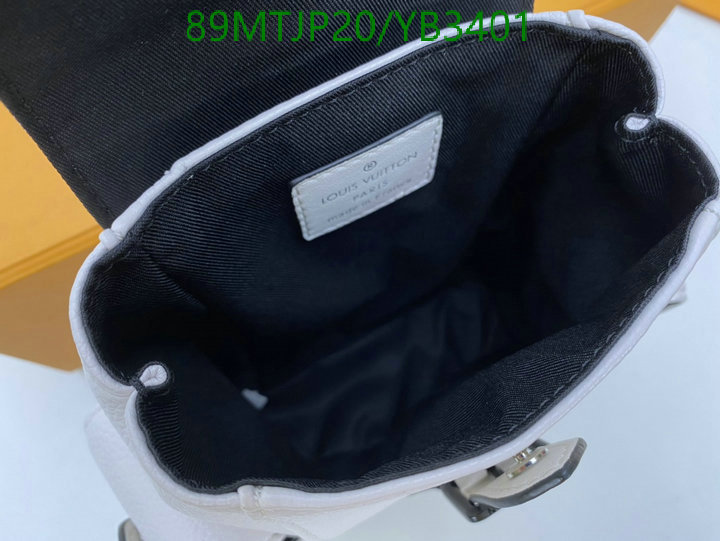 LV Bags-(4A)-Backpack-,Code: YB3401,$ 116USD