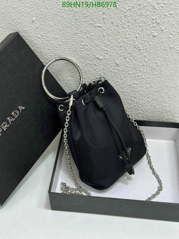 Prada Bag-(4A)-Bucket Bag- Code: HB6978 $ 116USD