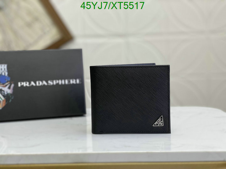 Prada Bag-(4A)-Wallet-,Code: XT5517,$ 59USD