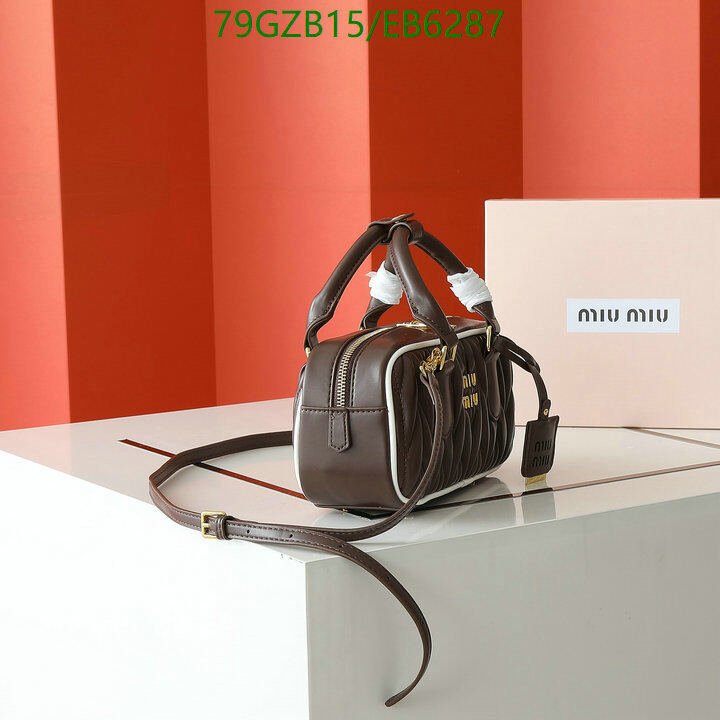 Miu Miu Bag-(4A)-Crossbody- Code: EB6287 $ 103USD