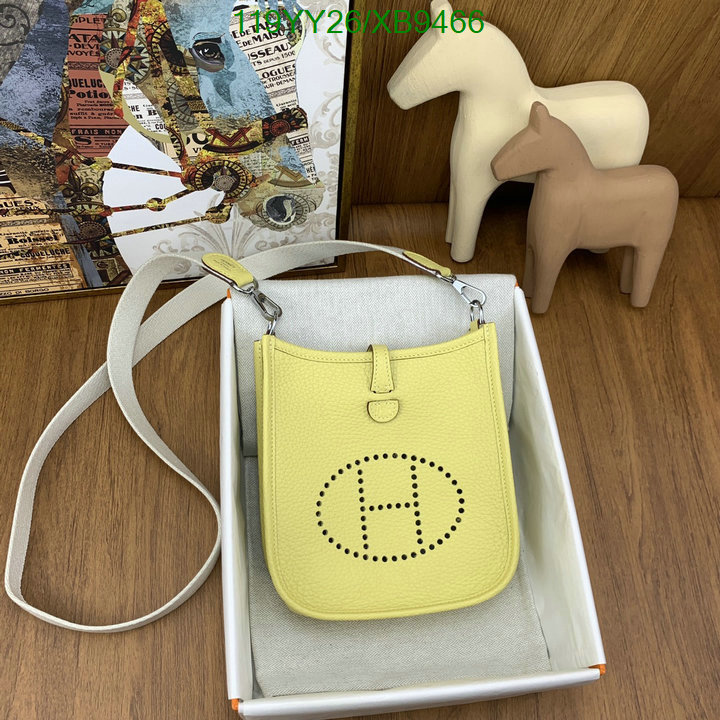 Hermes Bag-(4A)-Evelyne- Code: XB9466 $ 155USD