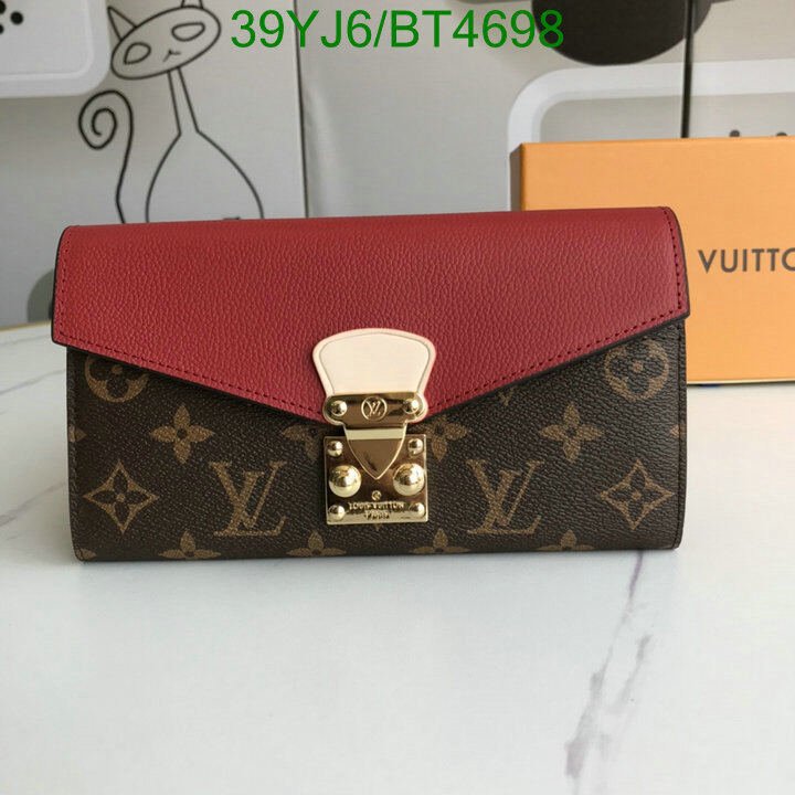 LV Bag-(4A)-Wallet- Code: BT4698 $ 51USD