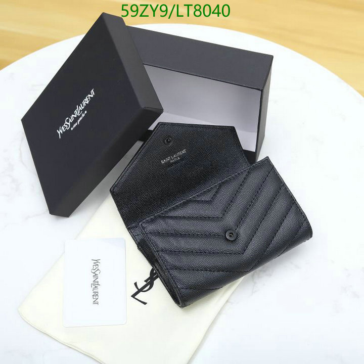 YSL Bag-(4A)-Wallet-,Code: LT8040,$ 77USD