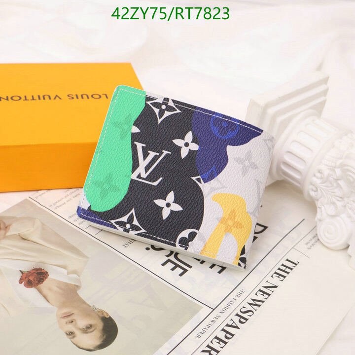 LV Bag-(4A)-Wallet- Code: RT7823 $ 55USD