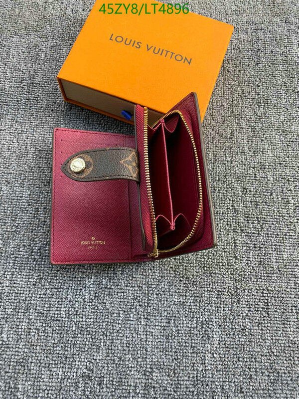 LV Bags-(4A)-Wallet-,Code: LT4896,$ 59USD