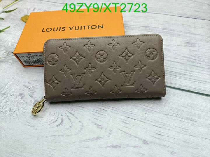 LV Bags-(4A)-Wallet-,Code: XT2723,$ 64USD
