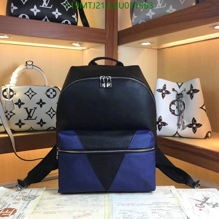 LV Bags-(4A)-Backpack-,Code: LBU011663,$ 155USD