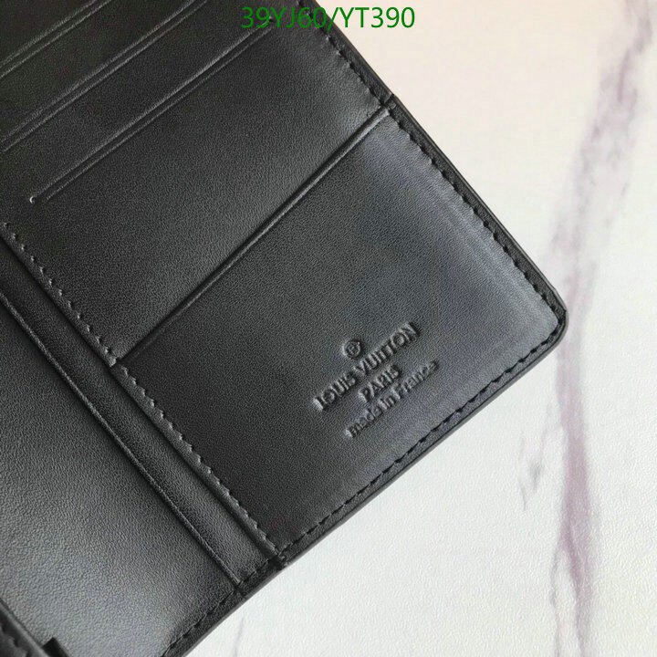 LV Bags-(4A)-Wallet-,Code: YT390,$ 51USD