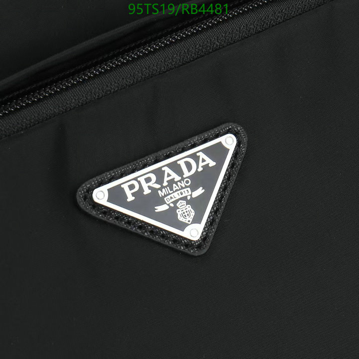 Prada Bag-(4A)-Backpack- Code: RB4481 $ 124USD