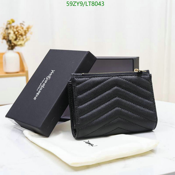 YSL Bag-(4A)-Wallet-,Code: LT8043,$ 77USD