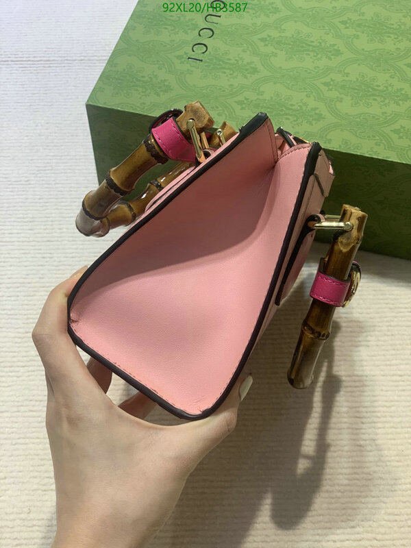 Gucci Bag-(4A)-Diana-Bamboo-,Code: HB3587,$ 120USD