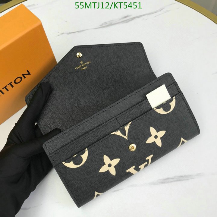 LV Bags-(4A)-Wallet-,Code: KT5451,$ 72USD
