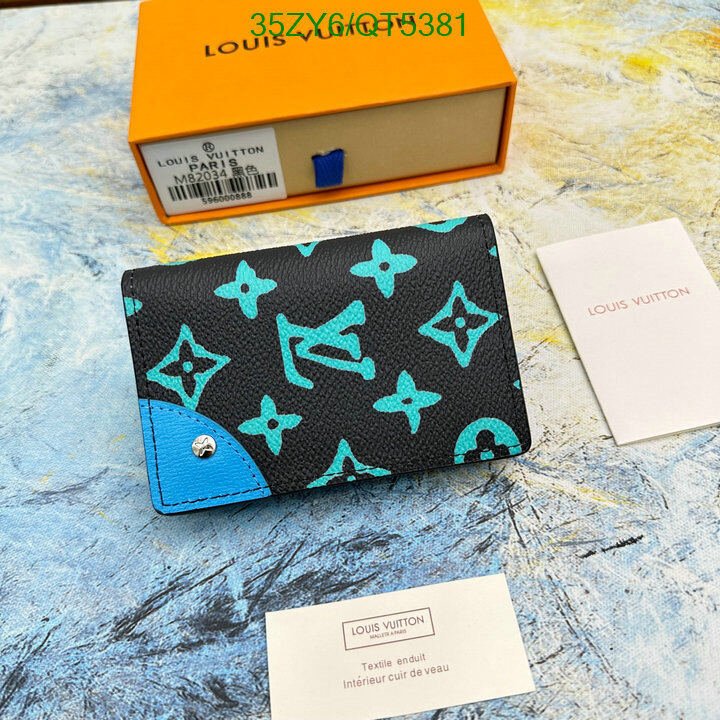 LV Bag-(4A)-Wallet- Code: QT5381 $ 46USD