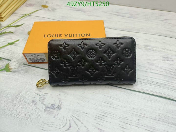 LV Bags-(4A)-Wallet-,Code: HT5250,$ 64USD