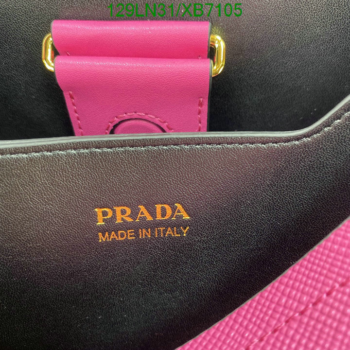 Prada Bag-(4A)-Bucket Bag- Code: XB7105 $ 168USD
