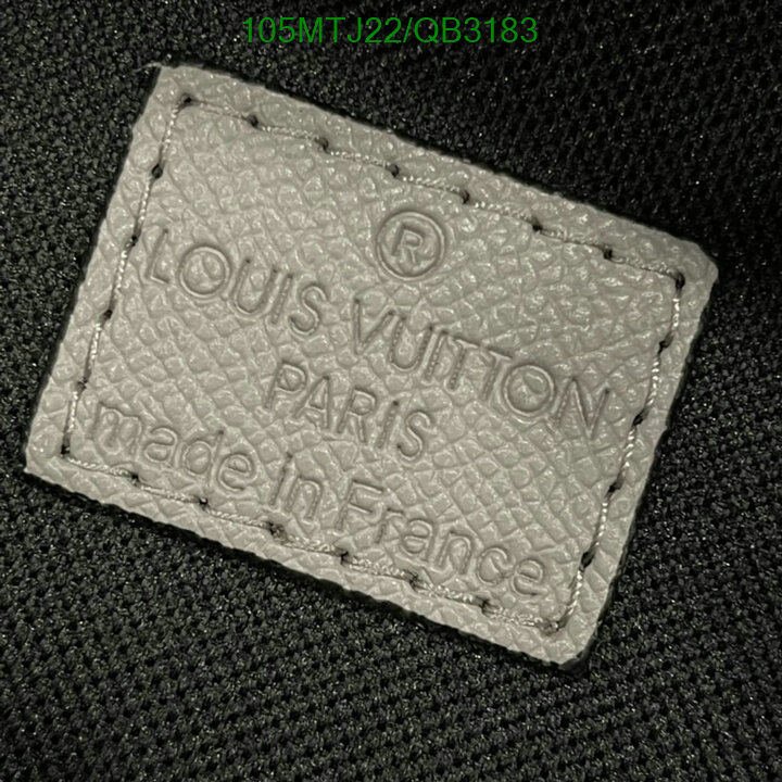 LV Bag-(4A)-Backpack- Code: QB3183 $ 137USD