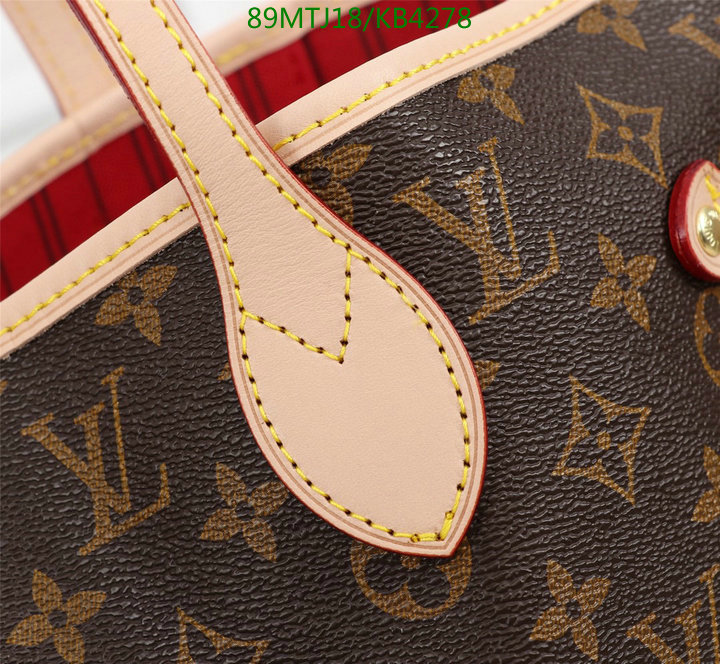 LV Bags-(4A)-Neverfull-,Code: KB4278,$ 116USD