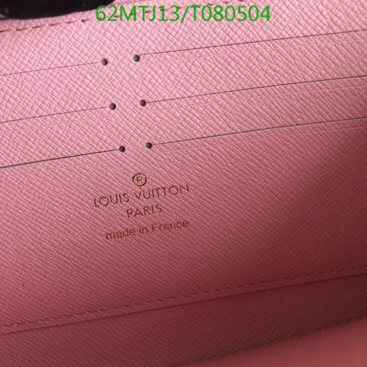 LV Bags-(4A)-Wallet-,Code: T080504,$ 81USD