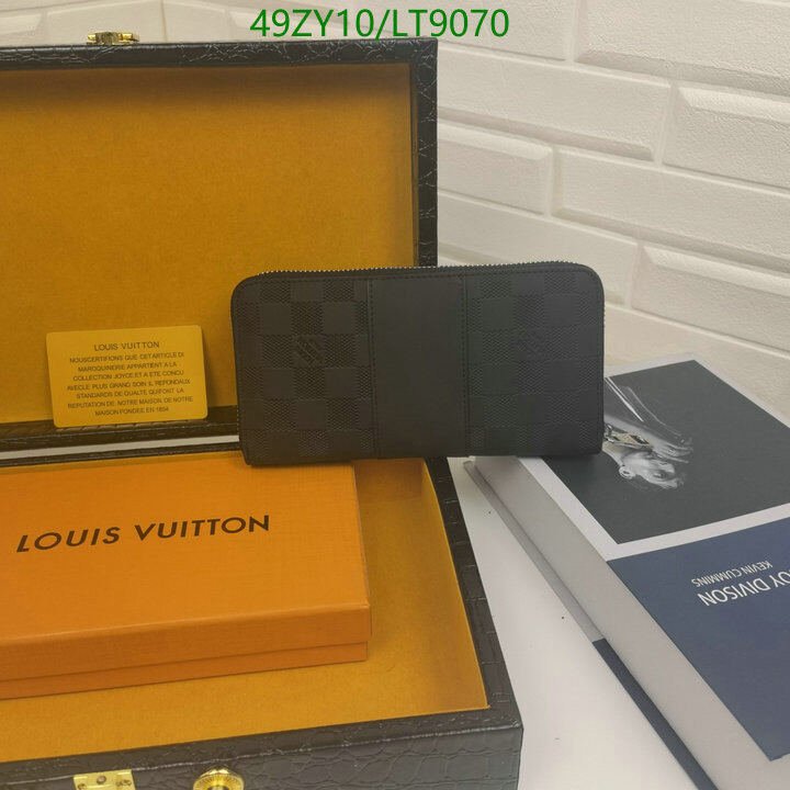 LV Bags-(4A)-Wallet-,Code: LT9070,$ 64USD