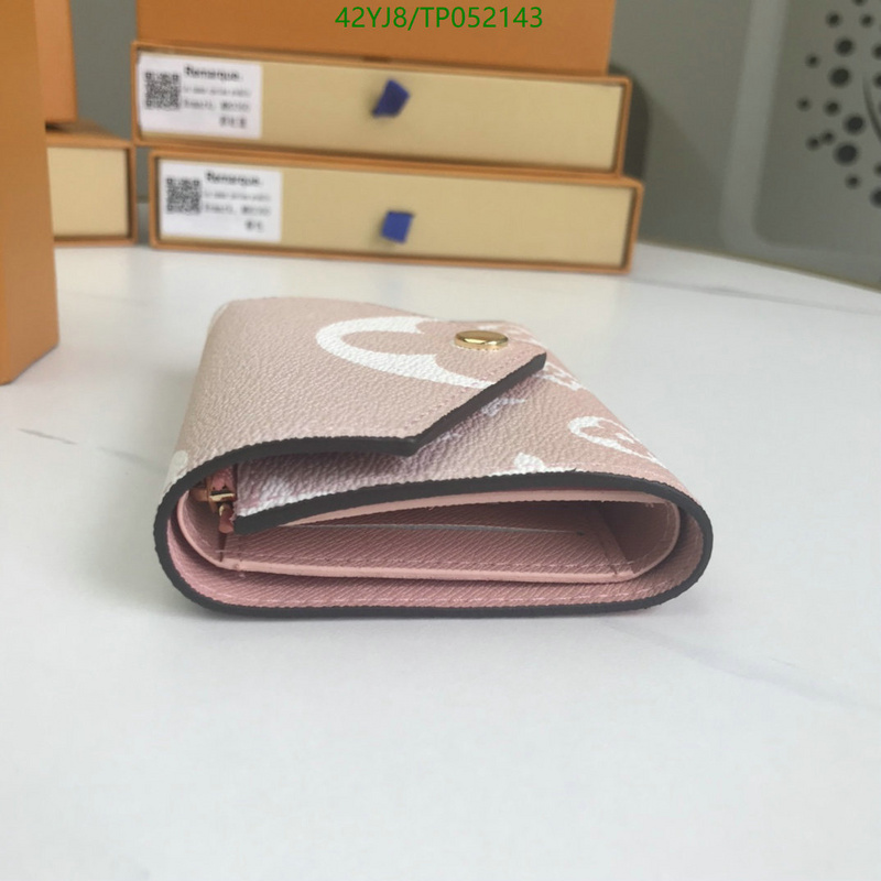 LV Bags-(4A)-Wallet-,Code: TP052143,$ 55USD