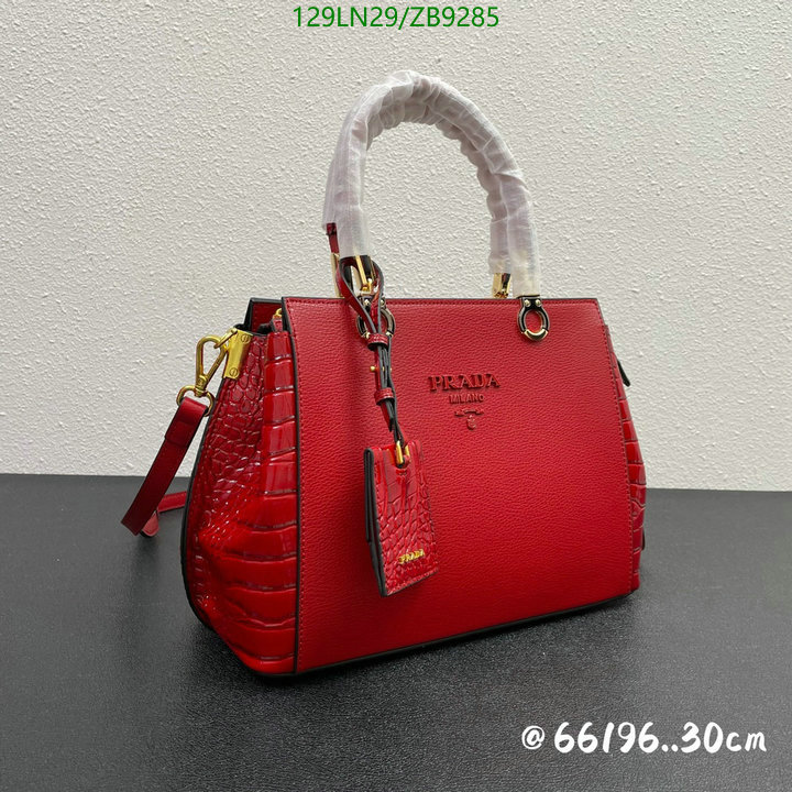 Prada Bag-(4A)-Handbag-,Code: ZB9285,$ 168USD