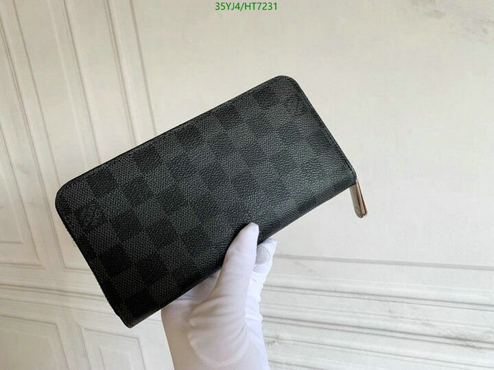 LV Bags-(4A)-Wallet-,Code: HT7231,$ 46USD