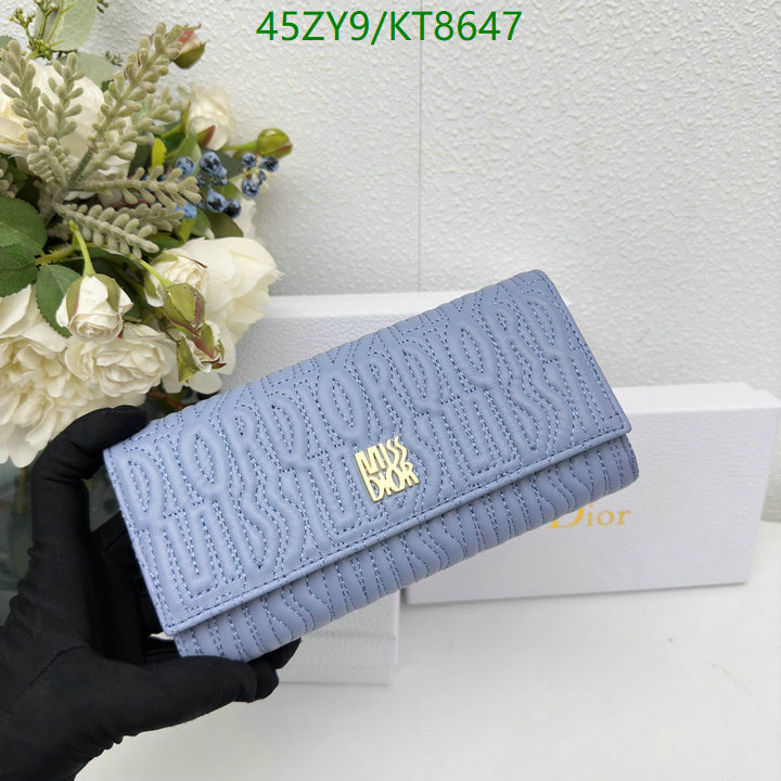 Dior Bag-(4A)-Wallet- Code: KT8647 $ 59USD