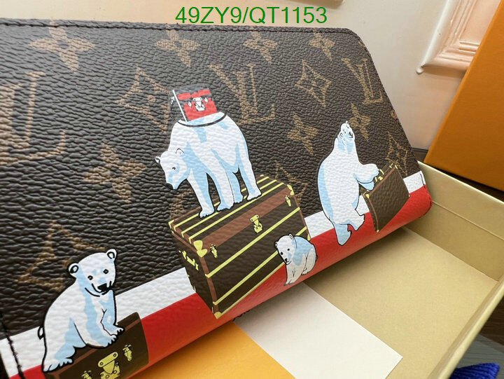 LV Bag-(4A)-Wallet- Code: QT1153 $ 64USD