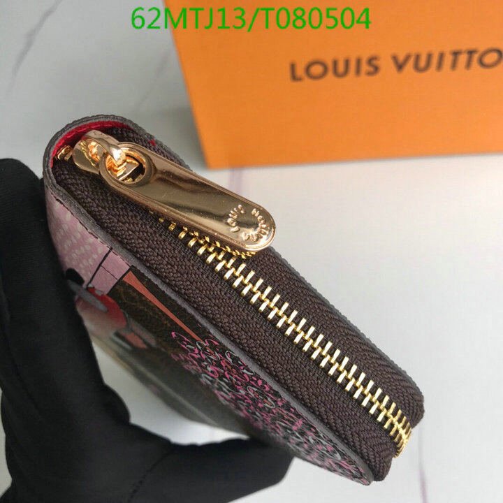 LV Bags-(4A)-Wallet-,Code: T080504,$ 81USD