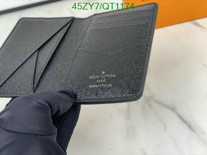 LV Bag-(4A)-Wallet- Code: QT1174 $ 59USD