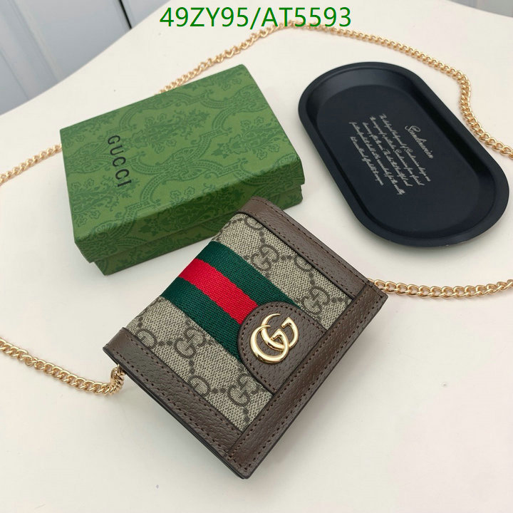 Gucci Bag-(4A)-Wallet- Code: AT5593 $ 64USD