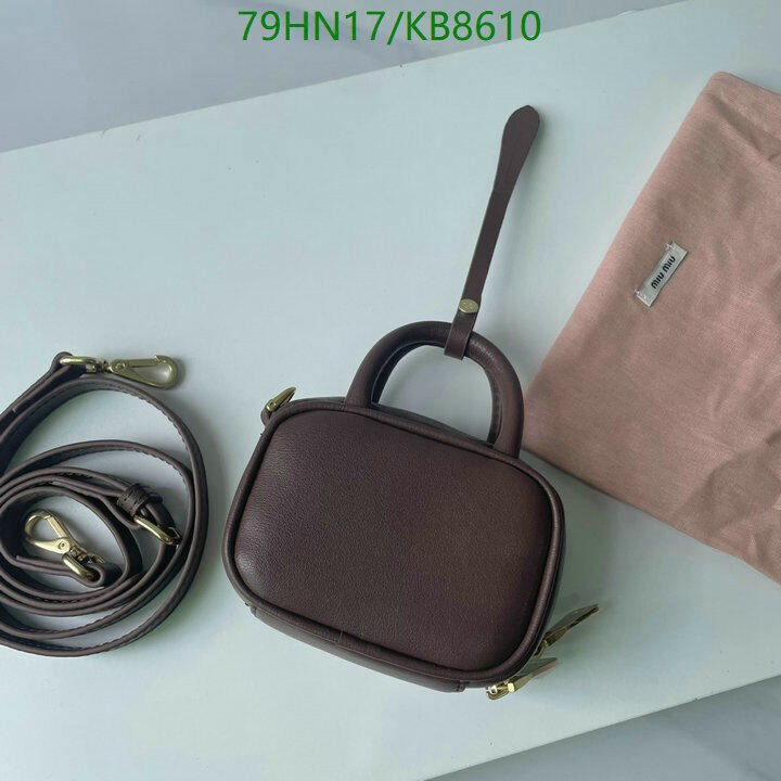 Miu Miu Bag-(4A)-Crossbody- Code: KB8610 $ 103USD